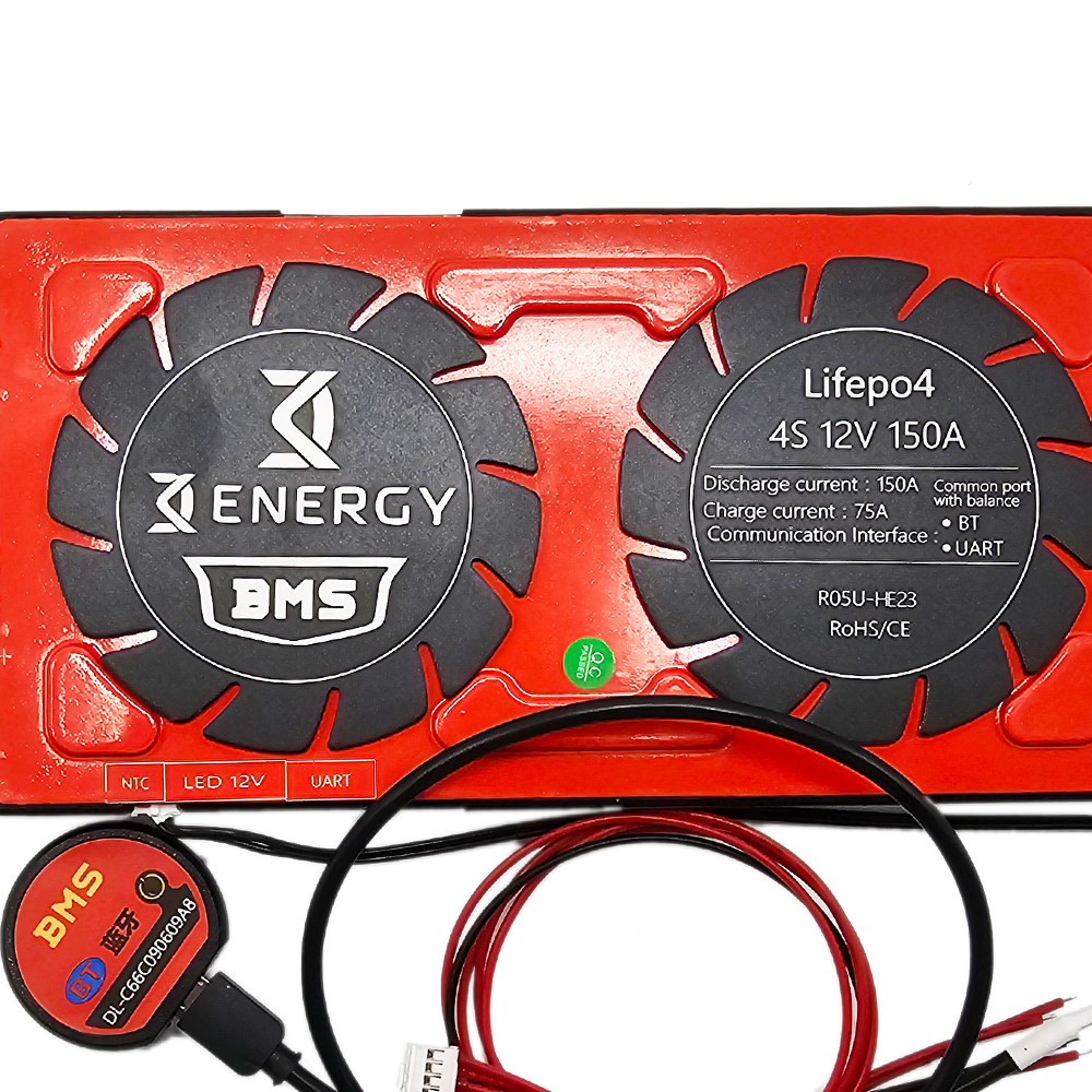 DALY Batterie-Management-System Smart BMS für 4 x LifePO4 Zellen - 150A - 12V - 0% MwSt.