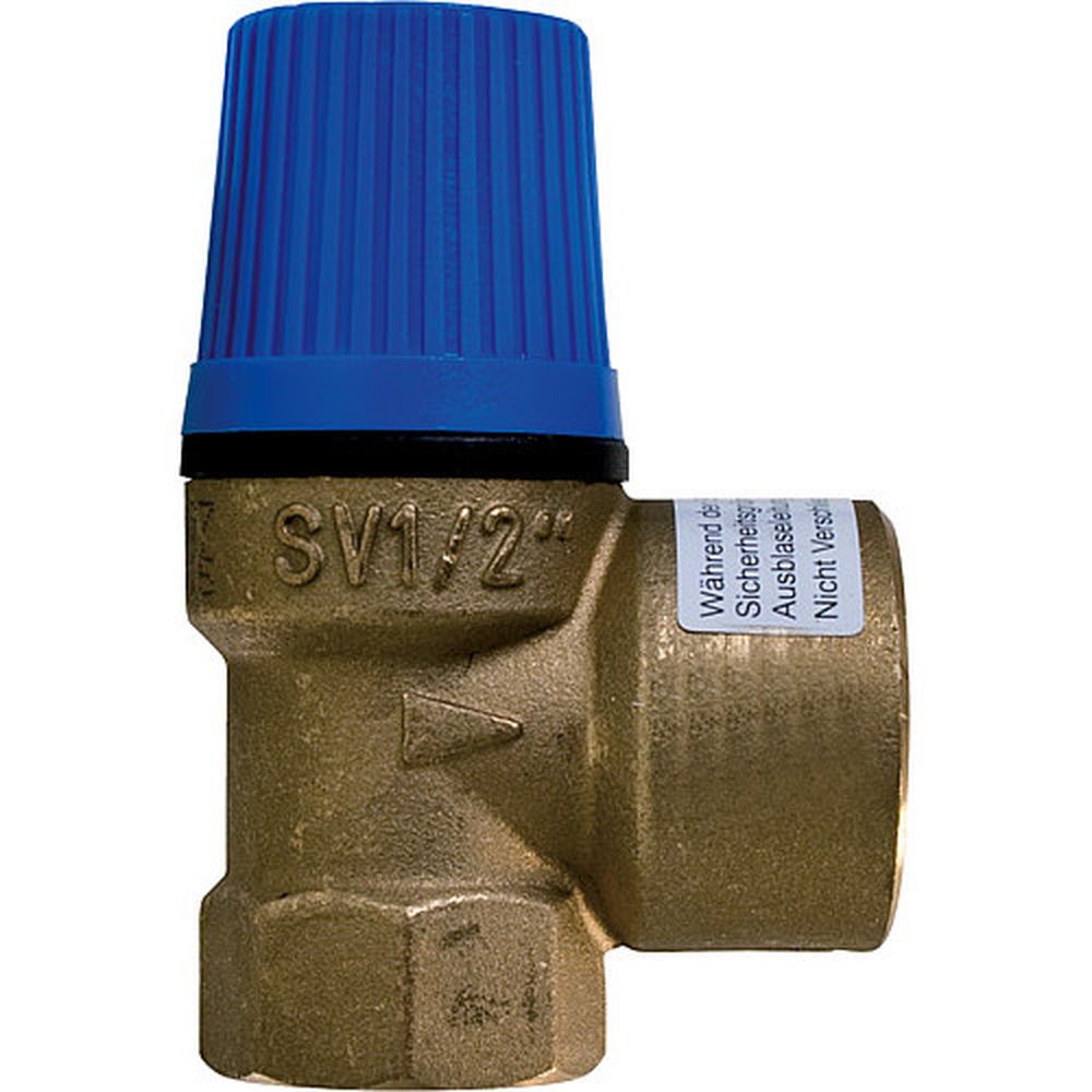 Caleffi Membran Sicherheitsventil Überdruckventil Wasser 1/2“ x 3/4“ - 6 bar
