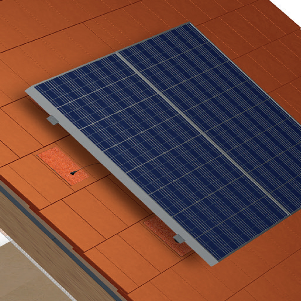 AufdachDICHT Manschette ROT 72-90 mm Abdichtung Dachdurchführung Solar