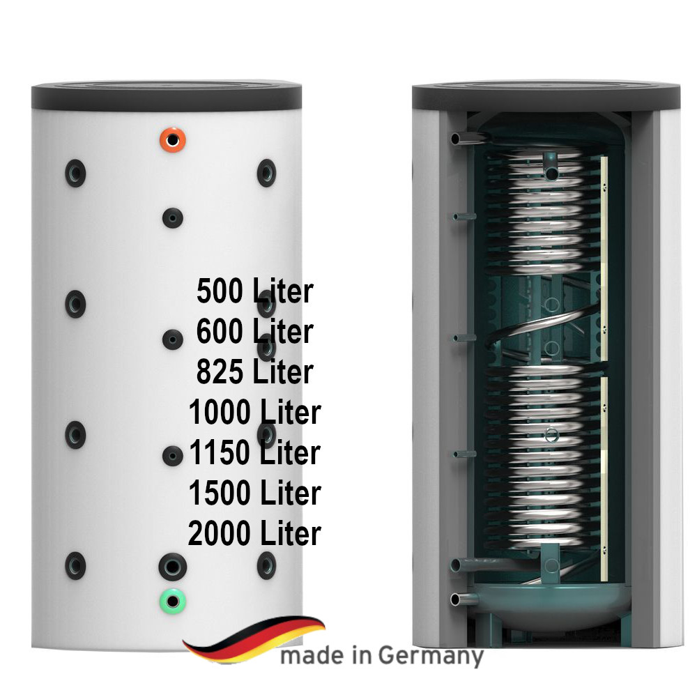 Löschen - Hygiene-Kombi-Speicher ohne Wärmetauscher 500 - 2000 Liter Warmwasserspeicher