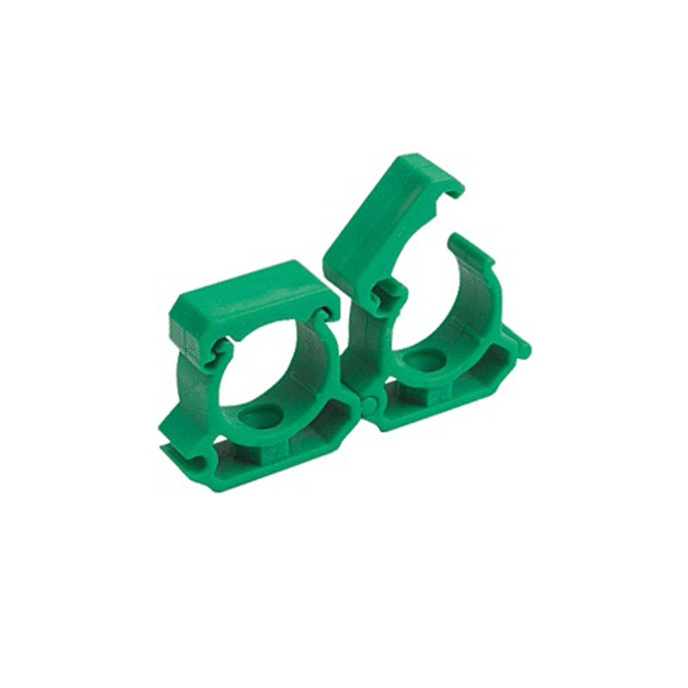 Aqua-Plus - PPR Rohr Halterung d = 20 mm, grün = 10 Stück